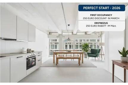 Mietrabatt - Erstbezug: 2-Zimmer Wohnung mit EBK & Balkon, 5 Min. zur U5 - Berlin Kaulsdorf