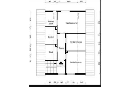 3-Zimmer DG-Wohnung auf 01.06.2026 zu vermieten - Wendlingen am Neckar