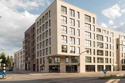 Exklusive Neubauwohnung: 3-Zimmer und Süd-West Terrasse in bester Lage von Wandsbek - Hamburg