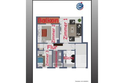 3,5 Zimmer Wohnung in 29633 Munster zu vermieten