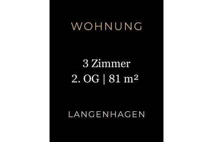 Helle Dachgeschosswohnung | 3 Zimmer | 81 m² | ab 1. Juli frei - Langenhagen