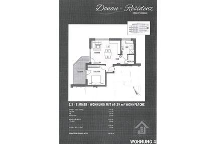 2,5-Zimmer Wohnung mit Balkon in Donaueschingen zu vermieten