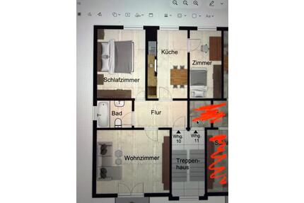 3 Zimmer KDB in MG Rheydt - 620,00&nbsp;EUR Kaltmiete, ca.&nbsp; 70,00&nbsp;m&sup2; in Mönchengladbach (PLZ: 41236) Süd