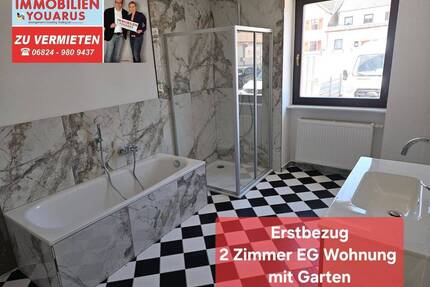 Erstbezug - 2,5 Zimmer Erdgeschoss Wohnung mit Garten im Herzen der Ottweiler Altstadt