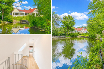 Exklusiver Erstbezug einer hochwertig kernsanierten Maisonettewohnung mit Privatteich & Terrasse - Münster / Albachten