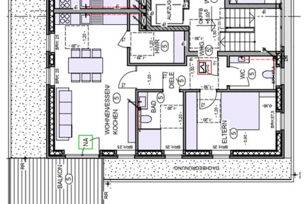 2,5 Zimmer Wohnung mit Balkon und Blick ins Grüne - Neubau - Heiden