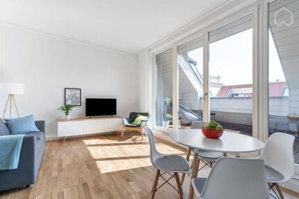 Möblierte 2-Zimmer Wohnung mit Balkon und Fußbodenheizung - Leipzig Mitte