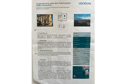 1-Raum Wohnung Striesen Dresden ab 1.6.26 mit Küche