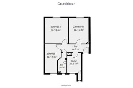 WG-Zimmer in Frankfurt am Main 750,00 € 18 m²