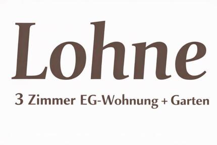 Großzügige 3-Zimmer EG-Wohnung ca.115qm +Terrasse & Großem Garten - Lohne (Oldenburg)