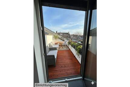 Exklusive 3-Zimmer Altbau-Wohnung mit Dachloggia - kernsaniert 2025 - Mönchengladbach Rheydt