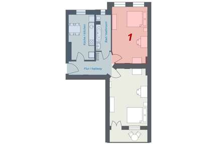 WG-Zimmer in Berlin 699,00 € 17 m²