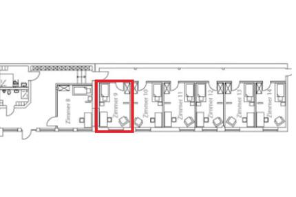 Ein helles Zimmer mit Hochebene im ruhigen Gemeinschaftshaus - Duisburg Duisburg-Mitte