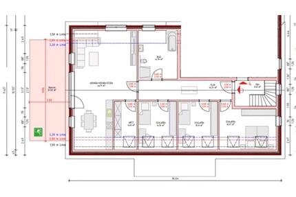 5 Zimmer Wohnung mit Balkon in Havekost - Ganderkesee