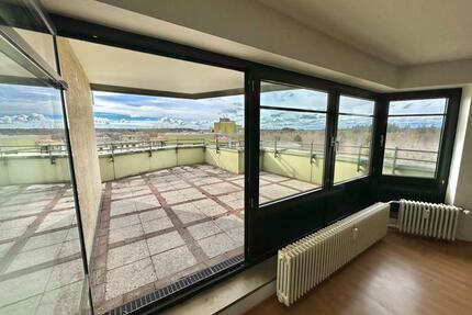 Riesige Dachterrasse mit Alpenblick! 2 Zimmer im 6. Obergeschoss - Neuried