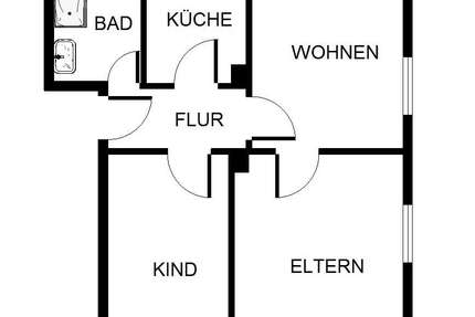 Wohnung zum Mieten in Gelsenkirchen 350,00 € 52.96 m²