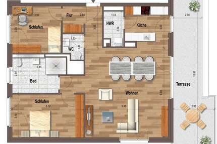 Wohnung zum Mieten in Mönchengladbach 1.580,00 € 113 m²