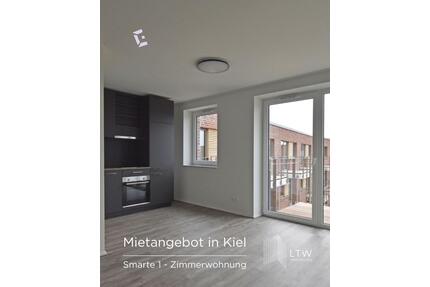Helle 1-Zimmer-Erdgeschosswohnung mit Terrasse in Kiel