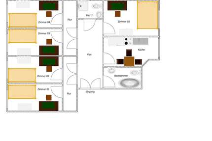 WG-Zimmer in Berlin 450,00 € 18 m²
