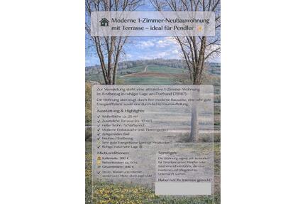 1 Zimmer Wohnung - 440,00&nbsp;EUR Kaltmiete, ca.&nbsp; 25,00&nbsp;m&sup2; in Geisingen (PLZ: 78187)