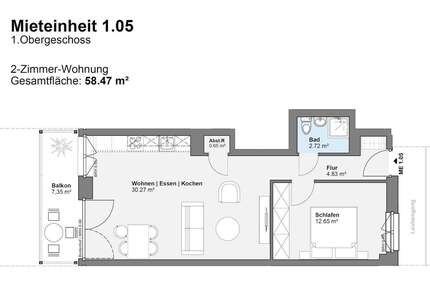 Wohnen auf Zeit in Offenbach am Main 1.600,00 €
