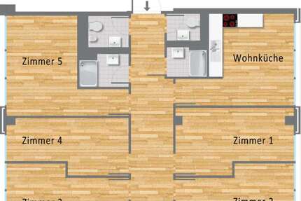 WG-Zimmer in München 995,00 € 14 m²