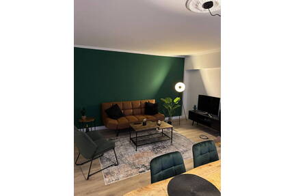 Moderne möblierte 70 qm City-Wohnung im Herzen von Wiesbaden (mit Balkon)