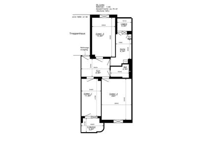 3-Zimmer EG Wohnung Hannover Mitte