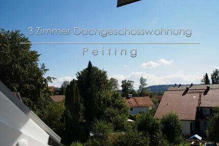 3 Zimmer Wohnung mit *EBK*Balkon*Alpenblick* zur Miete - Peiting
