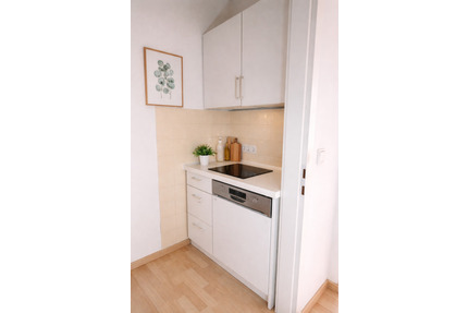 Möbliertes Apartment in Wolfenbüttel – ankommen, Schuhe aus, Bein