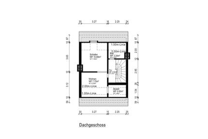Kernsanierte 2 Zimmer Dachgeschosswohnung - Bremen Burglesum