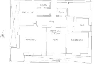 Wir renovieren noch: 2-Zimmer Wohnung zur Miete in Pfrombach - Moosburg an der Isar