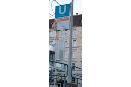 Komplett möblierte Wohnung 1,5 Zimmer Neckarstraße Ecke Metzstr. - Stuttgart Stuttgart-Ost