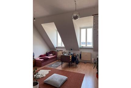 26qm WG-Zimmer während des WGT in Leipzig