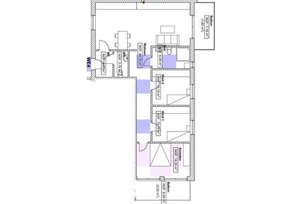 Mietwohnung 3,5 Zimmer mit 2 Balkonen WE4 ERSTBEZUG - Schöfweg