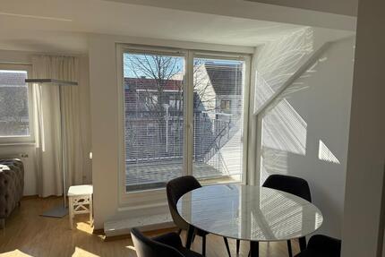 Möblierte, helle DG-Wohnung in Barmbek-Süd ab sofort (55qm) - Hamburg Hamburg-Mitte