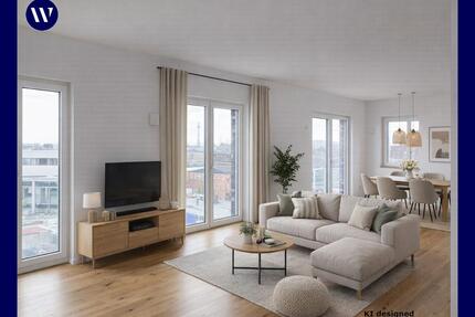 Zum Wohlfühlen! Viel Platz & Komfort & Einbauküche, neue Ausstattung! 3 Zimmer + Loggia, Gäste-WC - Hannover Döhren-Wülfel