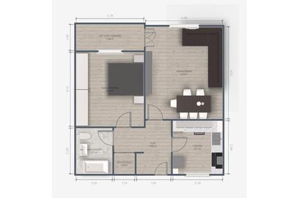 2,5 Zimmer 58qm in Recklinghausen Süd ab 01.08.26