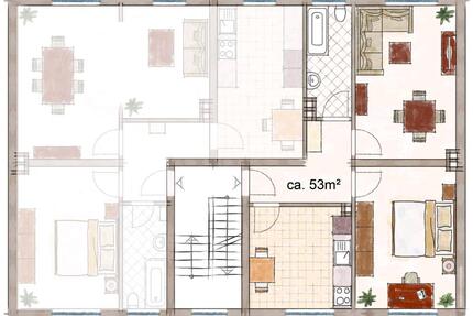 Schöne helle & ruhige Wohnung in zentraler Lage - Essen Stadtbezirk III