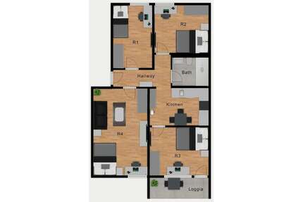 WG-Zimmer in München 790,00 € 14 m²