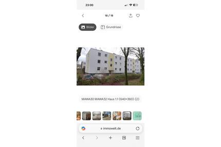 Helle 69 m2, 3 Zimmer Wohnung in Marl-Sinsen