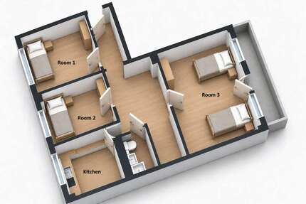 WG-Zimmer in Leipzig 299,00 € 28 m²